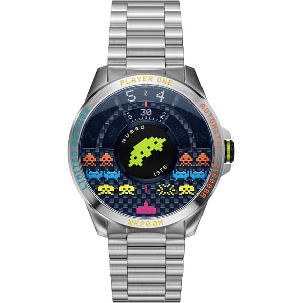 Mens Watch Nubeo NB-6082-SI-22, Automatic, 48mm, 20ATM