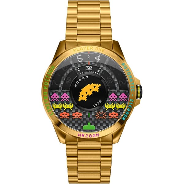 Mens Watch Nubeo NB-6082-SI-33, Automatic, 48mm, 20ATM