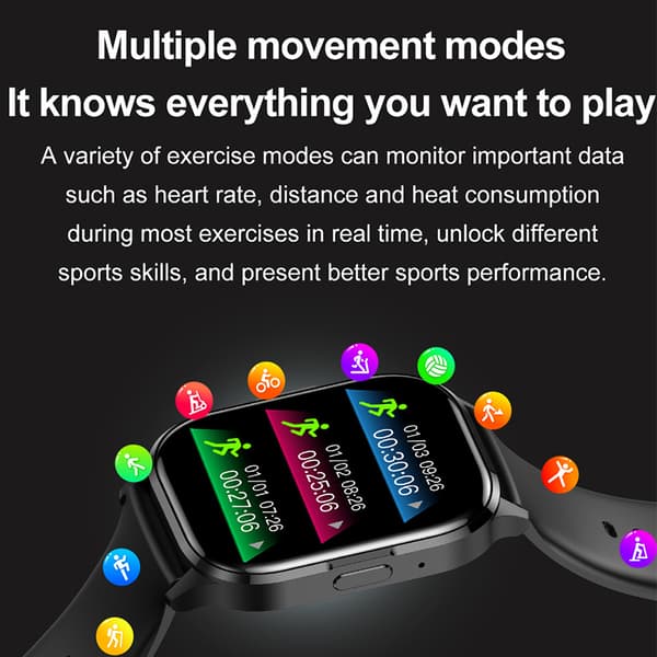 INF Smartwatch Vandtæt Bluetooth Calling Smartwatch