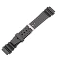 Miniatyrbild 5 av 5: Klockarmband Silikon (Digitalklocka etc) Svart - Flera storlekar