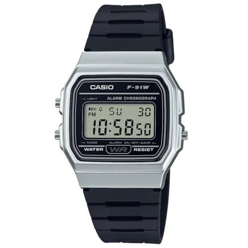 Casio Mens Collection Watch F-91WM-7AEF