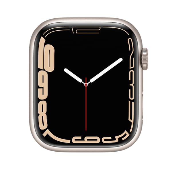 Apple Watch Series 7 Aluminum Cellular Starlight 45mm Starlight Sport Band  Grade C Refurbished