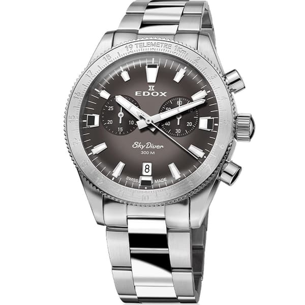 Mens Watch Edox 10116-3-GRIDN, Quartz, 40mm, 30ATM