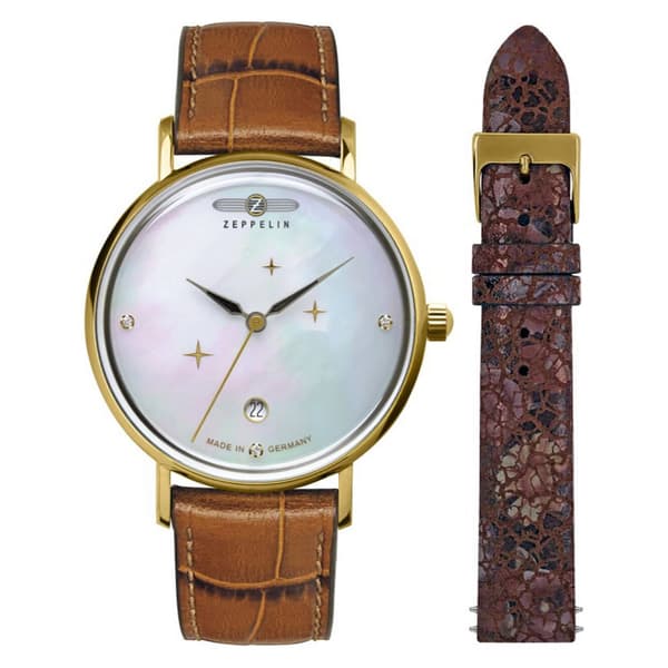 Ladies Watch Zeppelin 7131-5, Quartz, 36mm, 5ATM