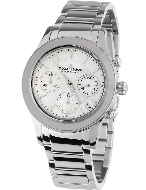Ladies Watch Jacques Lemans 1-2151F, Quartz, 38mm, 5ATM