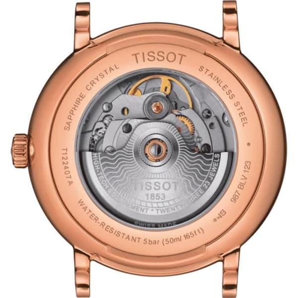 Tissot Watch - Herr - T1224073603300 - Brunt läder - 40 mm - 5 bar