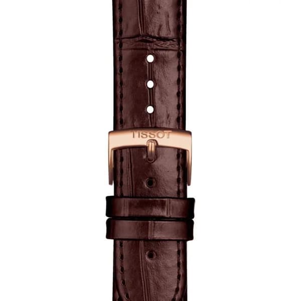Tissot Watch - Herr - T1224073603300 - Brunt läder - 40 mm - 5 bar