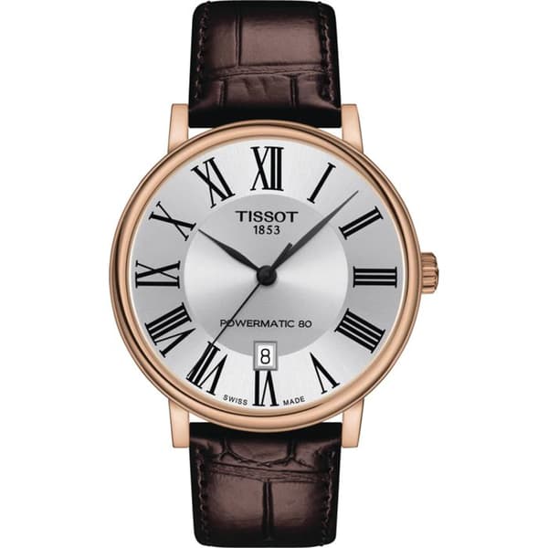 Tissot Watch - Herr - T1224073603300 - Brunt läder - 40 mm - 5 bar