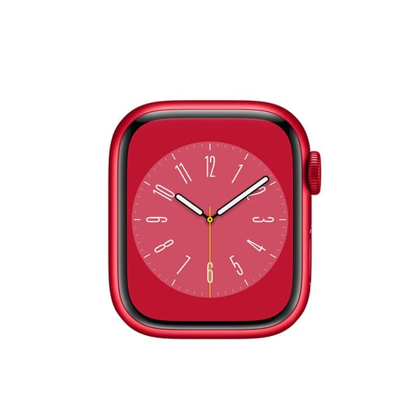 Apple Watch Series 8 Aluminum Cellular Red 45mm Red Sport Band  Grade B Refurbished