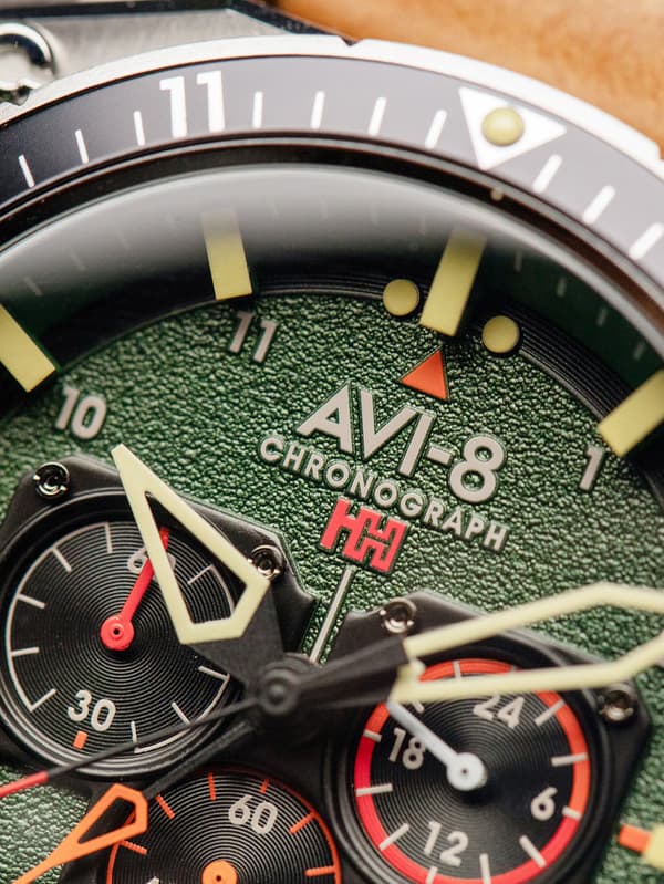 Mens Watch Avi-8 AV-4100-01, Quartz, 43mm, 5ATM