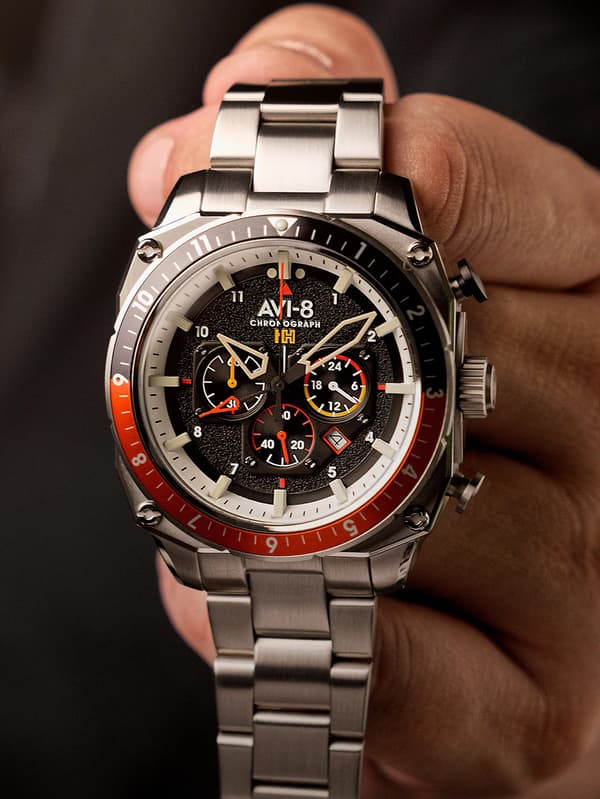 Mens Watch Avi-8 AV-4100-11, Quartz, 43mm, 5ATM