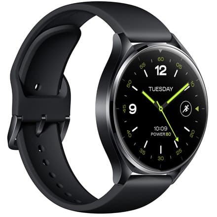 Xiaomi Watch 2 (32GB) musta kotelo mustalla TPU-rannekkeella