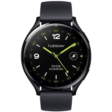 Xiaomi Watch 2 (32GB) musta kotelo mustalla TPU-rannekkeella