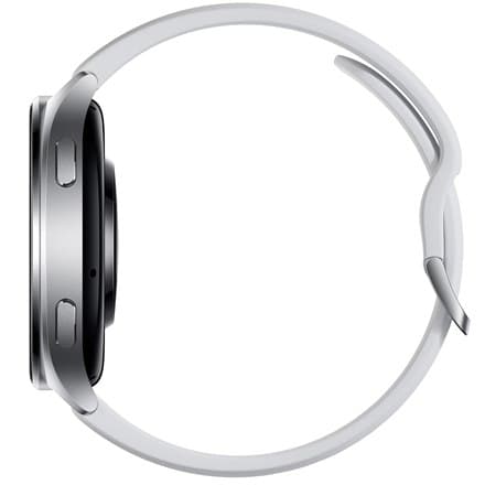 Xiaomi Watch 2 (32GB) sølv etui med grå TPU-rem