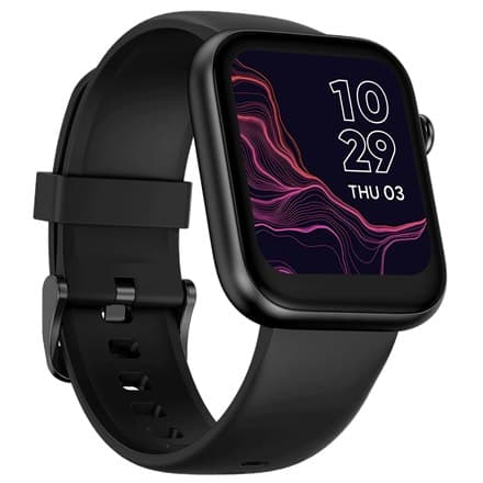 Mobvoi TicWatch GTH | Älykello metalli musta | Pölyä ja vettä hylkivä