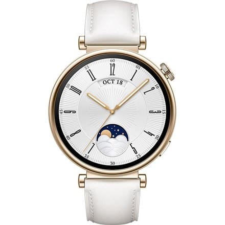 HUAWEI WATCH GT 4 (41mm) (vitt läder), Aurora-B19L