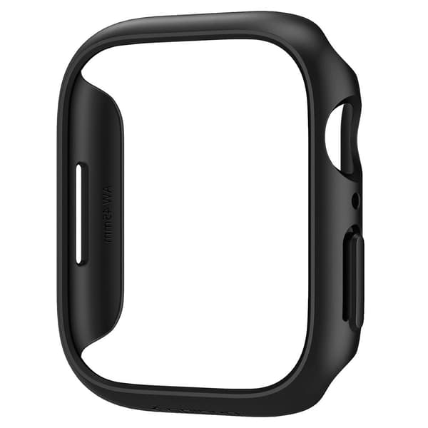 Spigen Thin Fit - Etui til Apple Watch 8 / Watch 7 45 mm (sort)