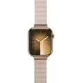 Miniatyrbillede 3 af 7: Crong Eclipse - Apple Watch læder magnetrem 38/40/41 mm (beige)