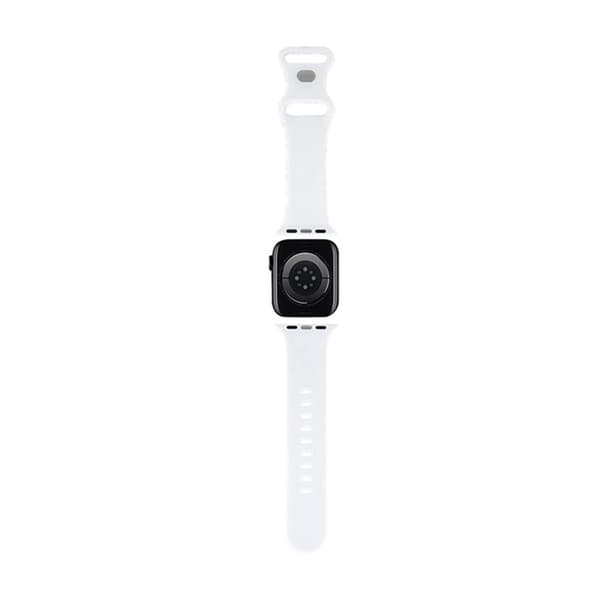Hello Kitty Silikonehoveder & striber - Apple Watch-rem 38/40/41 mm (sort)