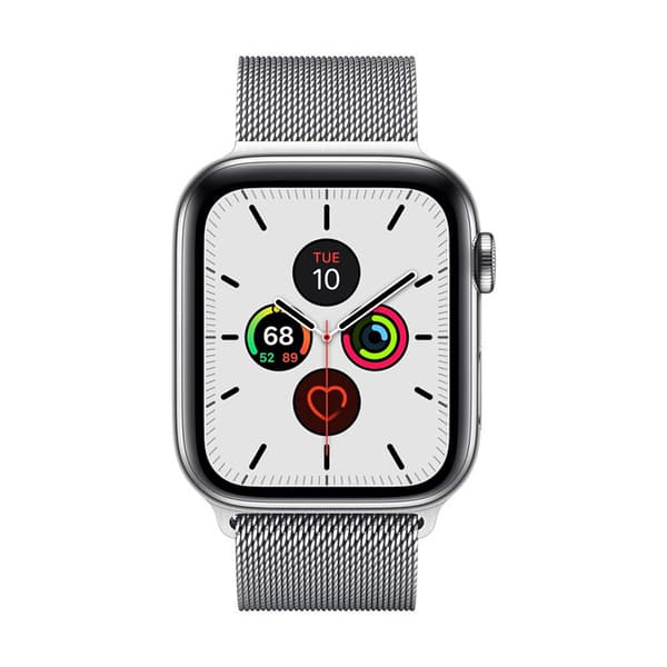 Crong Milano Steel - Rustfri stålrem til Apple Watch 38/40/41 mm (sølv)