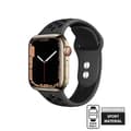 Miniatyrbild 3 av 8: Crong Duo Sport - Apple Watch Strap 38/40/41 mm (grå/svart)