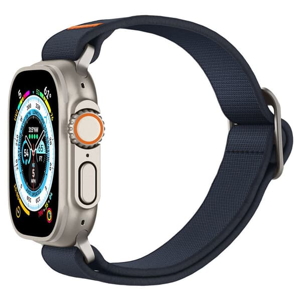 Spigen Fit Lite Ultra - Apple Watch Strap 42/44/45/49 mm (Navy)