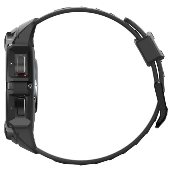 Spigen Rugged Armor Pro - Rem + fodral till Samsung Galaxy Watch 6 Classic 47 mm (svart)