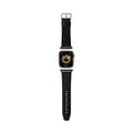 Pikkukuva 1 / 3: Karl Lagerfeld Saffiano Monogrammi – Apple Watchin ranneke 38/40/41 mm (musta)