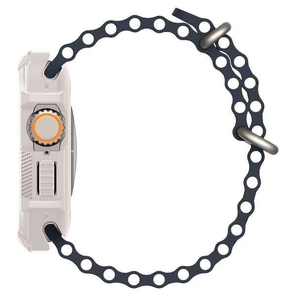 Spigen Rugged Armor - Fodral för Apple Watch Ultra 1/2 49 mm (Dune Beige)