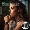 Miniatyrbild 3 av 6: Inter Sales SMARTWATCH SW-182 SVART - Smartwatch (116111000580)