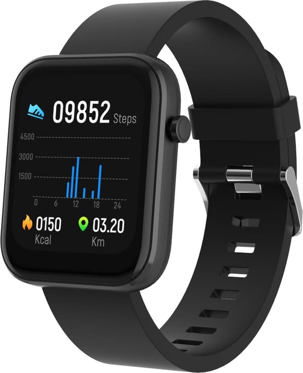Inter Sales SMARTWATCH SW-182 SVART - Smartwatch (116111000580)