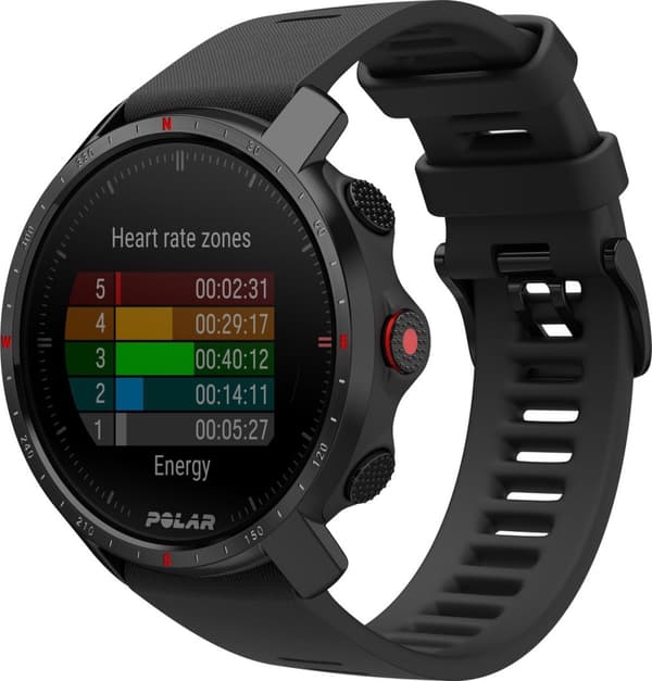 Polar Grit X Pro Premium Outdoor Multisport Watch GPS - Sort
