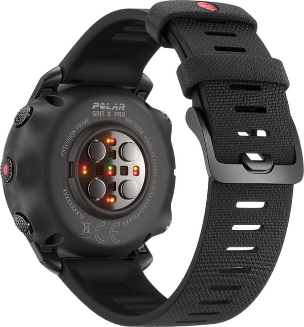 Polar Grit X Pro Premium Outdoor Multisport Watch GPS - Sort