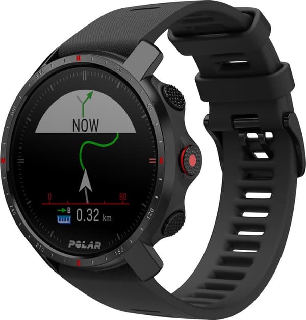 Polar Grit X Pro Premium Outdoor Multisport Watch GPS - Sort