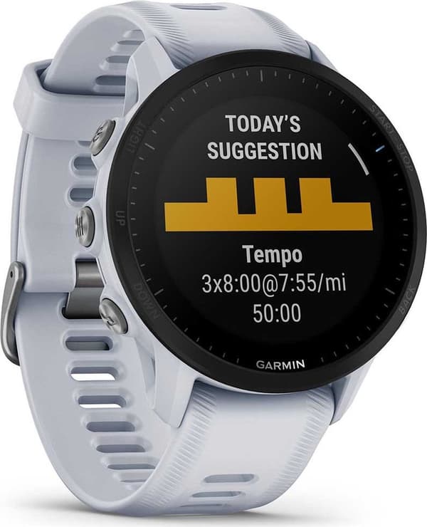 Garmin Forerunner 955 - Löparklocka - 46 mm - Vit