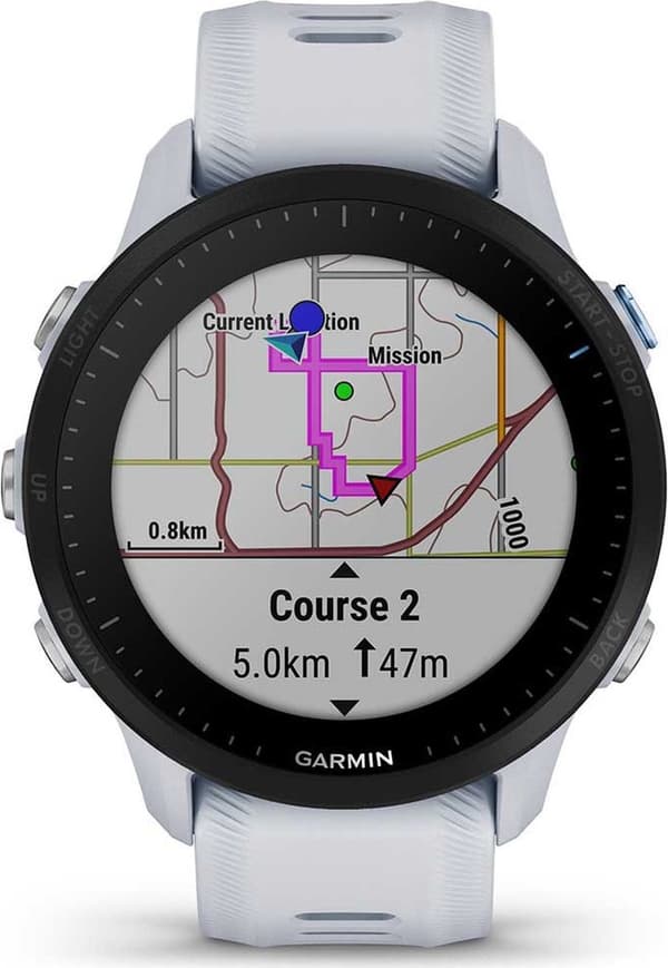 Garmin Forerunner 955 - Löparklocka - 46 mm - Vit