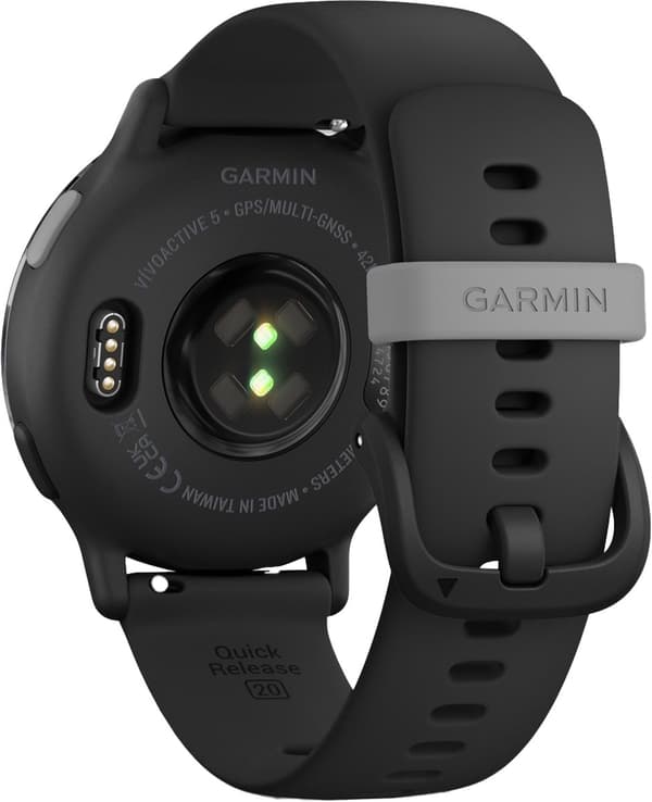 Garmin vivoactive 5 sort/skifergrå - <br />ÉN PLATFORM - UTALIGE MULIGHEDER<br />Uanset mob