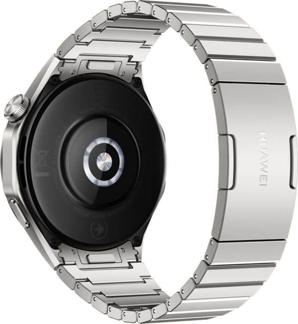 Huawei Watch GT 4 - 46 mm - rostfritt stål - smartklocka med rem - handledsstorlek: 140-210 mm - display 3