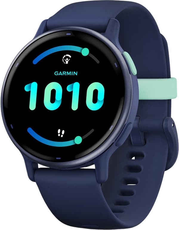Garmin Vivoactive 5. Skærmdiagonal: 3,05 cm (1,2"), skærmteknologi: AMOLED, grafik