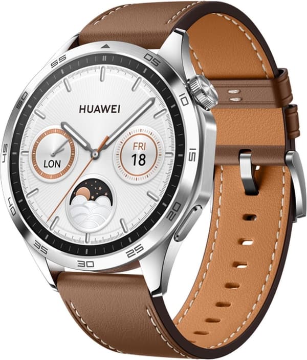 Huawei WATCH 4 3,63 cm (1,43") AMOLED 46 mm Digital 466 x 466 pixlar Pekskärm Rostfritt stål GP