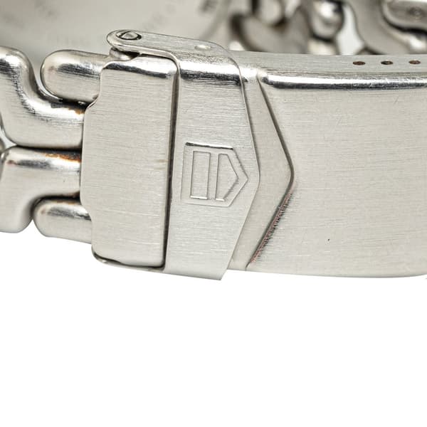 Pre-owned Tag Heuer Quartz Stainless Steel Professional Watch Silver