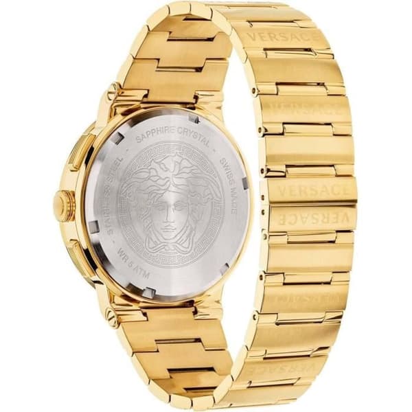Klocka - VERSACE - Greca Logotyp VEZ900421 - Kvarts - Man - Rostfritt stål - Svart