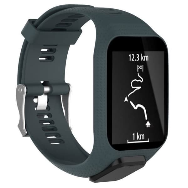 Klockarmband - TomTom - Runner 2-3 - Silikon - Rock Green - Sportig