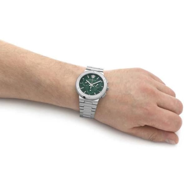Damur - VERSACE - VEVH00720 - Rostfritt Stål - Safirglas - Quartz 5 ATM