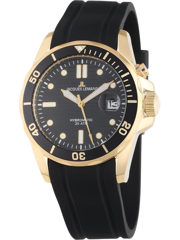 Mens Watch Jacques Lemans 1-2170F, Quartz, 41mm, 20ATM