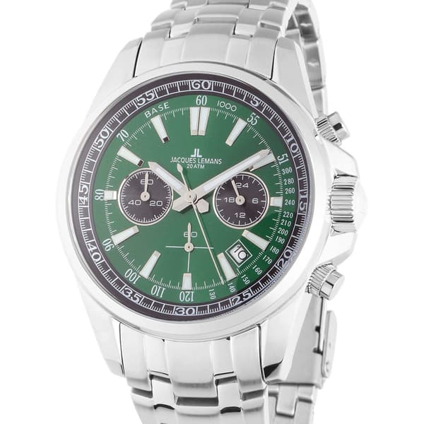 Mens Watch Jacques Lemans 1-2117ZD, Quartz, 44mm, 20ATM