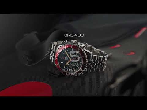 Mens Watch Swiss Military SM34103.02, Quartz, 43mm, 10ATM
