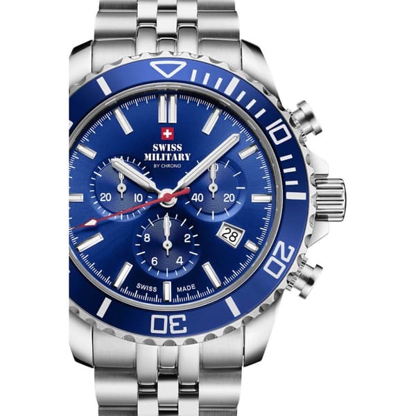 Mens Watch Swiss Military SM34103.02, Quartz, 43mm, 10ATM