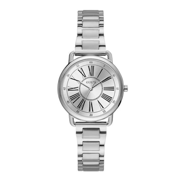 Damklocka - Guess - Jackie W1148L1 - Rostfritt stål - Kvarts - Silver
