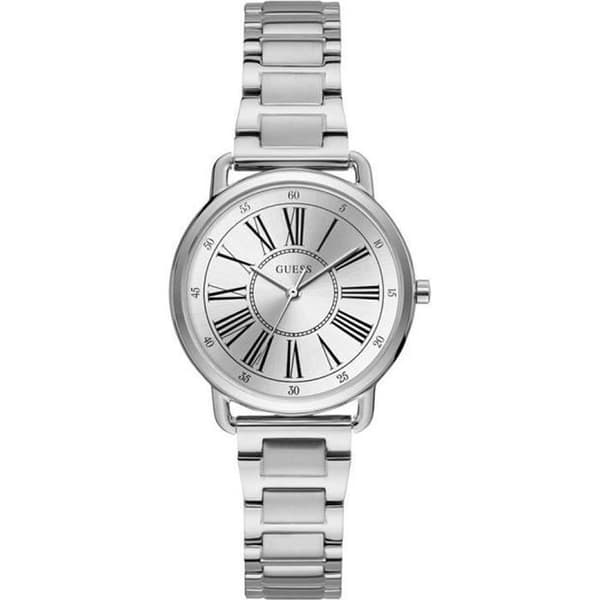 Damklocka - Guess - Jackie W1148L1 - Rostfritt stål - Kvarts - Silver